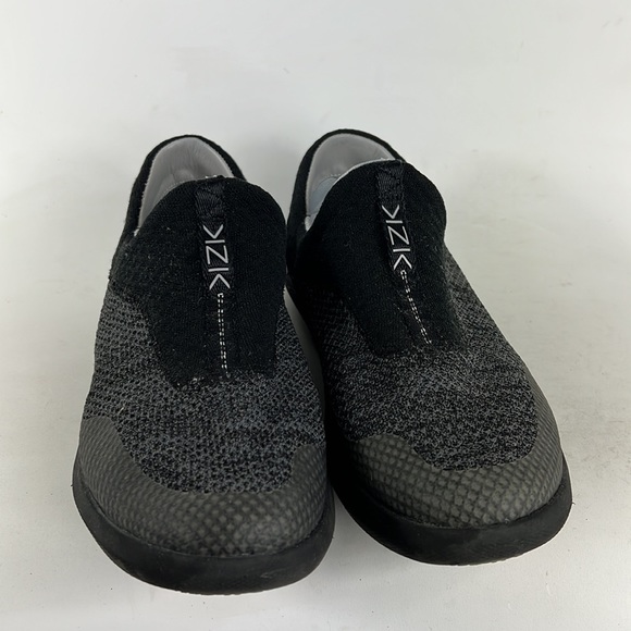 Kizik slip on athletic sneakers us mens size 11 black grey hands free minimalist - Picture 4 of 9